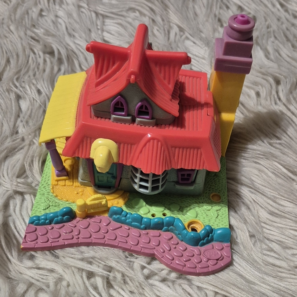 Vintage Bluebird Polly Pocket 1994 Light Up Kitty House